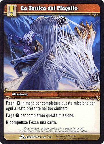 SCOURGEWAR 260 / 270 La Tattica del Flagello comune -NEAR MINT-