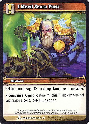 SCOURGEWAR 263 / 270 I Morti Senza Pace comune -NEAR MINT-