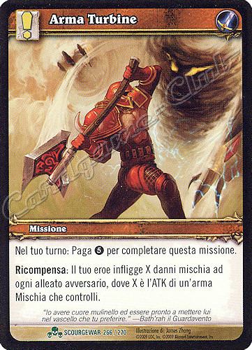 SCOURGEWAR 266 / 270 Arma Turbine non comune -NEAR MINT-