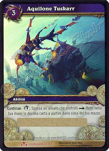 SCOURGEWAR LOOT 2 / 3 Aquilone Tuskarr leggendaria -NEAR MINT-