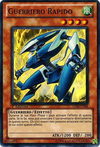 5DS3-IT004 Guerriero Rapido super rara 1a Edizione (IT) -NEAR MINT-