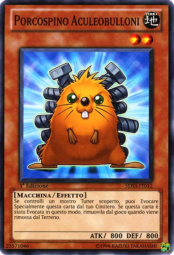 5DS3-IT012 Porcospino Aculeobulloni comune 1a Edizione (IT) -NEAR MINT-