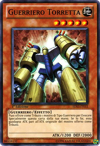 5DS3-IT015 Guerriero Torretta comune 1a Edizione (IT) -NEAR MINT-