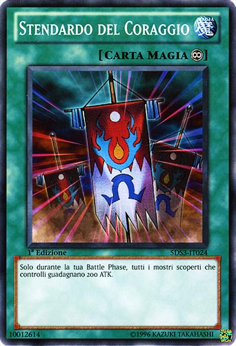 5DS3-IT024 Stendardo del Coraggio comune 1a Edizione (IT) -NEAR MINT-