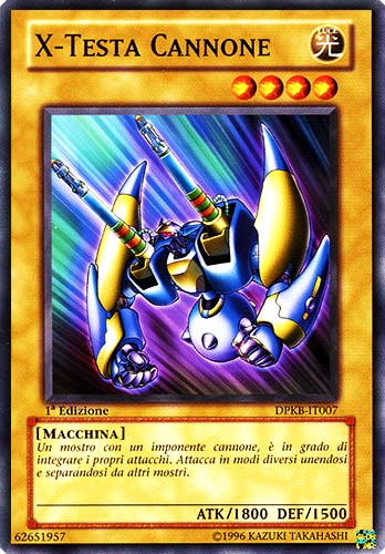 DPKB-IT007 X-Testa Cannone comune 1a Edizione (IT) -NEAR MINT-