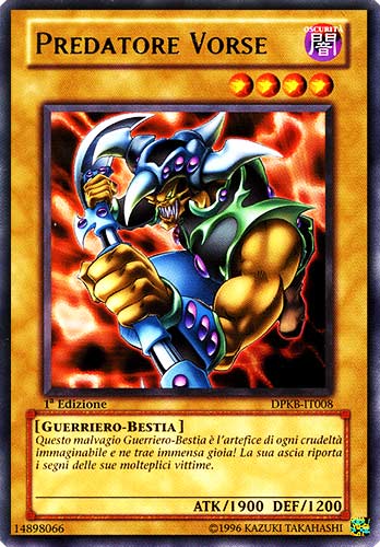 DPKB-IT008 Predatore Vorse rara 1a Edizione (IT) -GOOD-