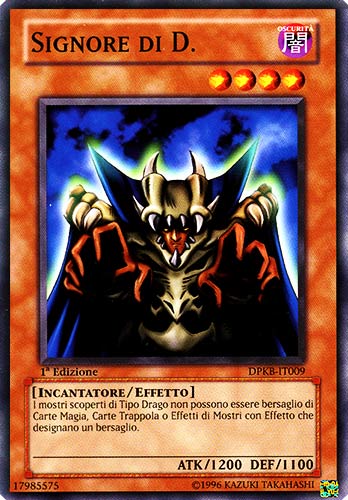 DPKB-IT009 Signore di D. comune 1a Edizione (IT) -NEAR MINT-