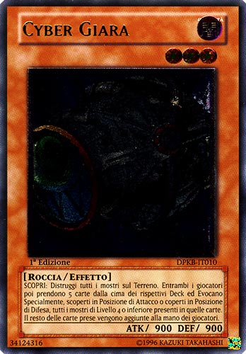 DPKB-IT010 Cyber Giara rara ultimate 1a Edizione (IT) -NEAR MINT-