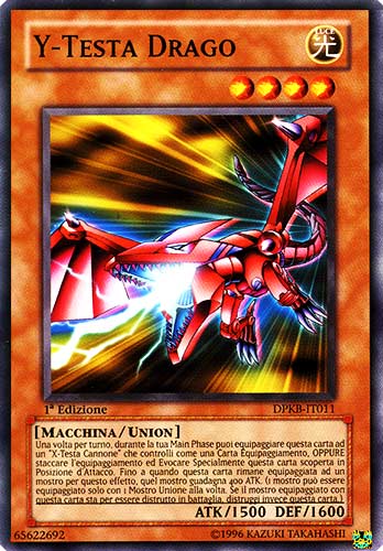 DPKB-IT011 Y-Testa Drago comune 1a Edizione (IT) -NEAR MINT-