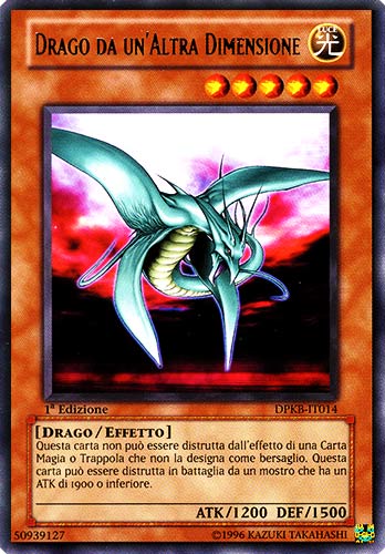 DPKB-IT014 Drago da un'Altra Dimensione rara 1a Edizione (IT) -GOOD-