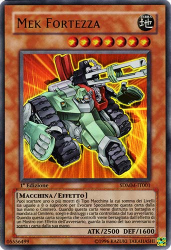 SDMM-IT001 Mek Fortezza ultra rara 1a Edizione (IT) -GOOD-