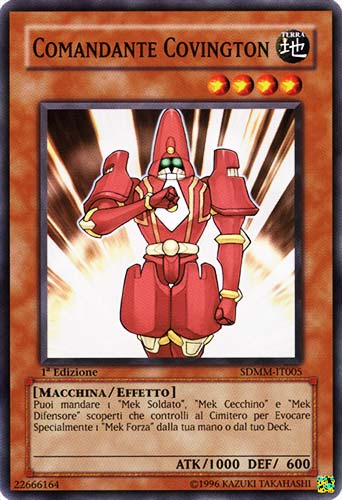 SDMM-IT005 Comandante Covington comune 1a Edizione (IT) -NEAR MINT-