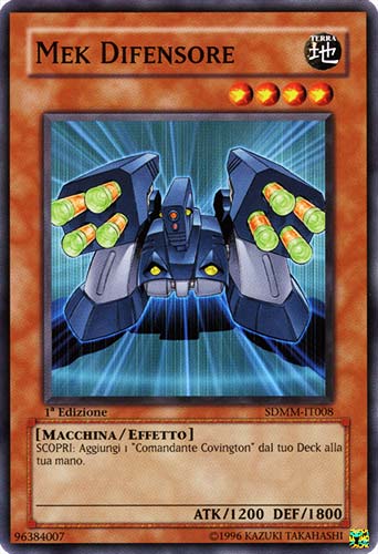 SDMM-IT008 Mek Difensore comune 1a Edizione (IT) -NEAR MINT-
