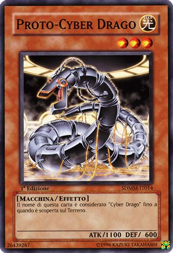 SDMM-IT014 Proto-Cyber Drago comune 1a Edizione (IT) -NEAR MINT-