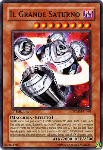 SDMM-IT020 Il Grande Saturno comune 1a Edizione (IT) -NEAR MINT-