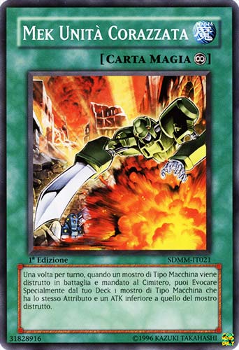 SDMM-IT021 Mek Unita' Corazzata comune 1a Edizione (IT) -NEAR MINT-