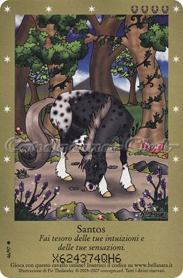 Serie 1 46/97 Santos comune -NEAR MINT-