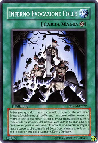 SDMM-IT027 Inferno Evocazione Folle comune 1a Edizione (IT) -NEAR MINT-