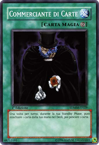 SDMM-IT029 Commerciante di Carte comune 1a Edizione (IT) -NEAR MINT-