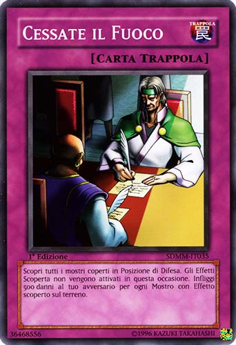 SDMM-IT035 Cessate il Fuoco comune 1a Edizione (IT) -NEAR MINT-