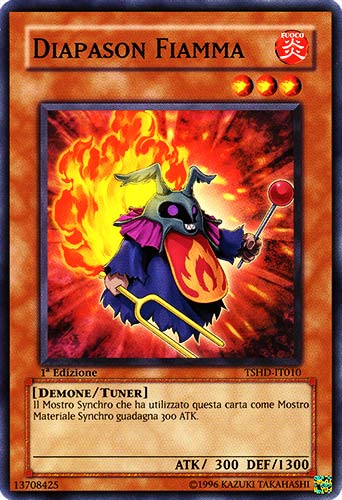 TSHD-IT010 Diapason Fiamma comune 1a Edizione (IT) -NEAR MINT-