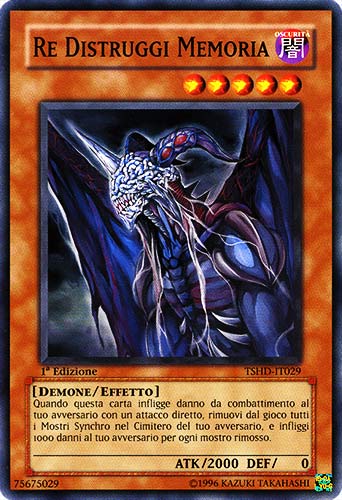 TSHD-IT029 Re Distruggi Memoria comune 1a Edizione (IT) -NEAR MINT-