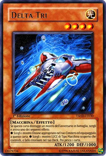 TSHD-IT030 Delta Tri rara 1a Edizione (IT) -NEAR MINT-