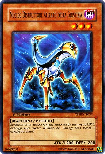 TSHD-IT037 Nucleo Distruttore Alleato della Giustizia rara 1a Edizione (IT)  -PLAYED-