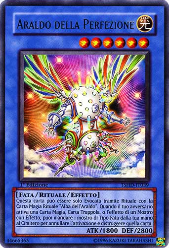 TSHD-IT039 Araldo della Perfezione ultra rara 1a Edizione (IT) -NEAR MINT-