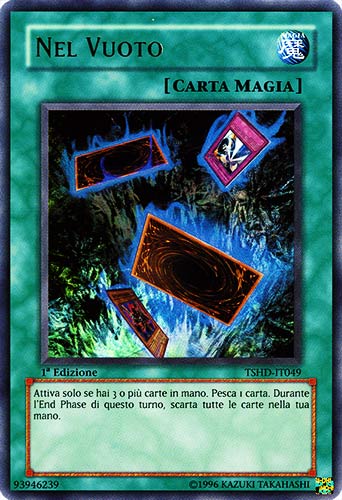 TSHD-IT049 Nel Vuoto ultra rara 1a Edizione (IT) -NEAR MINT-