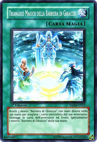 TSHD-IT057 Triangolo Magico della Barriera di Ghiaccio comune 1a Edizione (IT) -NEAR MINT-