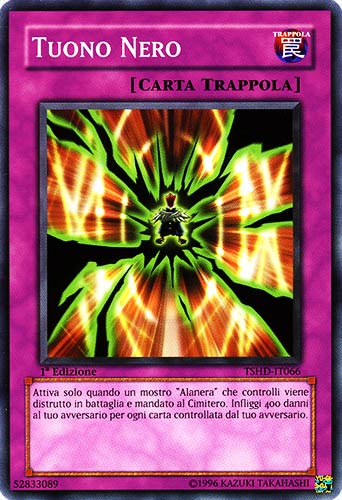 TSHD-IT066 Tuono Nero comune 1a Edizione (IT) -NEAR MINT-