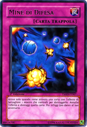 TSHD-IT067 Mine di Difesa rara 1a Edizione (IT) -NEAR MINT-