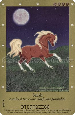 Serie 1 47/97 Sarah comune -NEAR MINT-