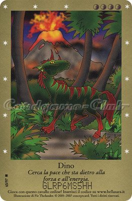 Serie 1 65/97 Dino rara -NEAR MINT-