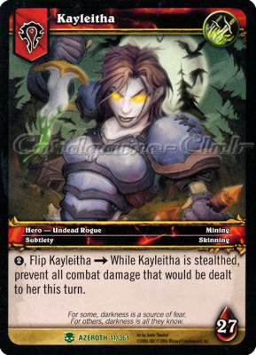 AZEROTH 011 / 361 Kayleitha non comune -NEAR MINT-