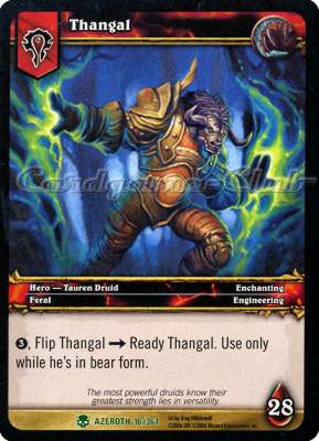 AZEROTH 016 / 361 Thangal non comune -NEAR MINT-