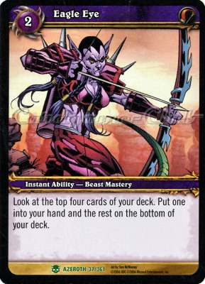 AZEROTH 037 / 361 Eagle Eye non comune -NEAR MINT-