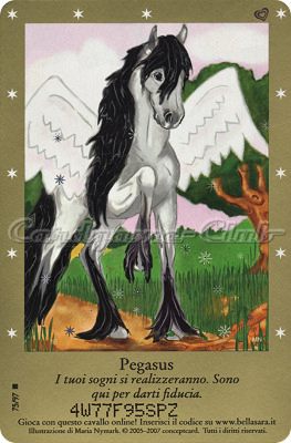 Serie 1 75/97 Pegasus rara -NEAR MINT-