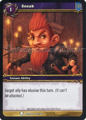 AZEROTH 152 / 361 Sneak comune -NEAR MINT-