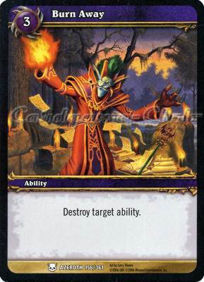 AZEROTH 156 / 361 Burn Away comune -NEAR MINT-