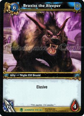 AZEROTH 179 / 361 Braxiss the Sleeper non comune -NEAR MINT-