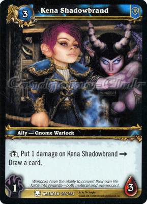 AZEROTH 190 / 361 Kena Shadowbrand comune -NEAR MINT-