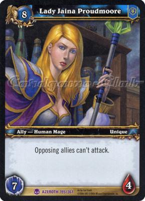 AZEROTH 195 / 361 Lady Jaina Proudmoore epica -NEAR MINT-