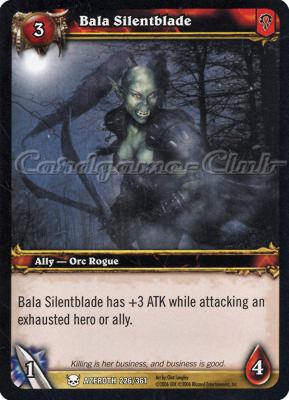 AZEROTH 226 / 361 Bala Silentblade comune -NEAR MINT-