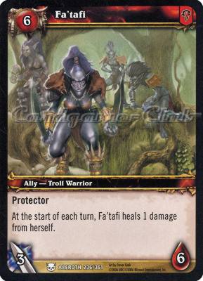 AZEROTH 236 / 361 Fa'tafi comune -NEAR MINT-