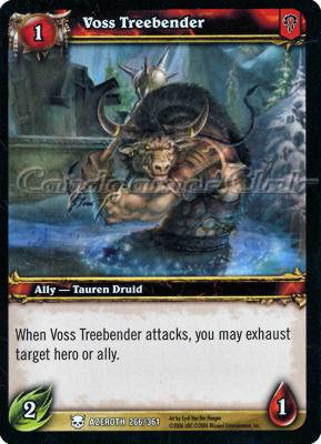 AZEROTH 266 / 361 Voss Treebender comune -NEAR MINT-