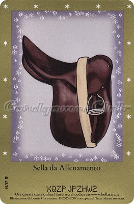 Serie 1 95/97 Sella da Allenamento rara -NEAR MINT-