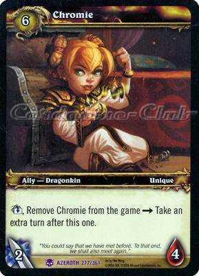 AZEROTH 277 / 361 Chromie epica -NEAR MINT-
