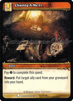 AZEROTH 350 / 361 Chasing A-Me 01 comune -NEAR MINT-